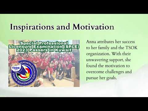 Anna R. Carillo: Journey to Success in the SPLE 2023 Interview