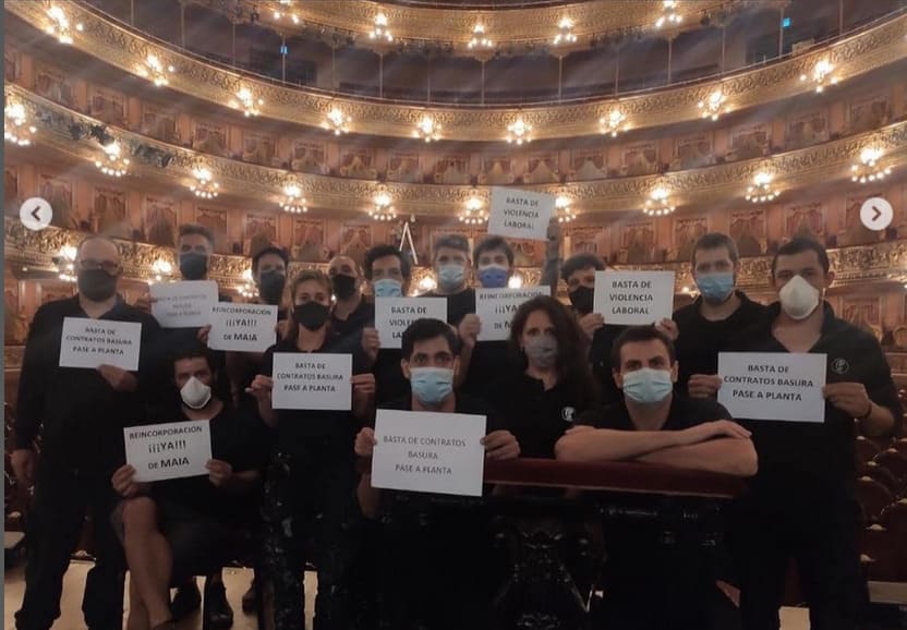 Teatro Colón, despidieron a una trabajadora embarazada de seis meses 1
