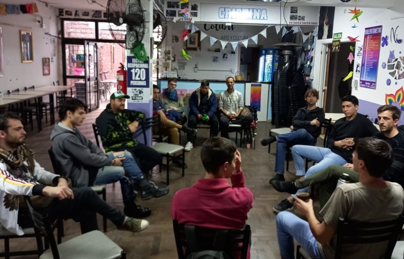 Se realizó un taller de sensibilización sobre masculinidades en La Plata