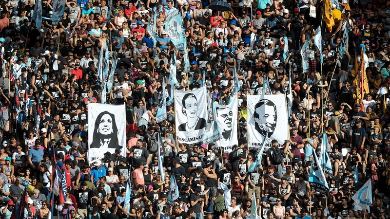Referentes regionales manifestaron su apoyo a Cristina