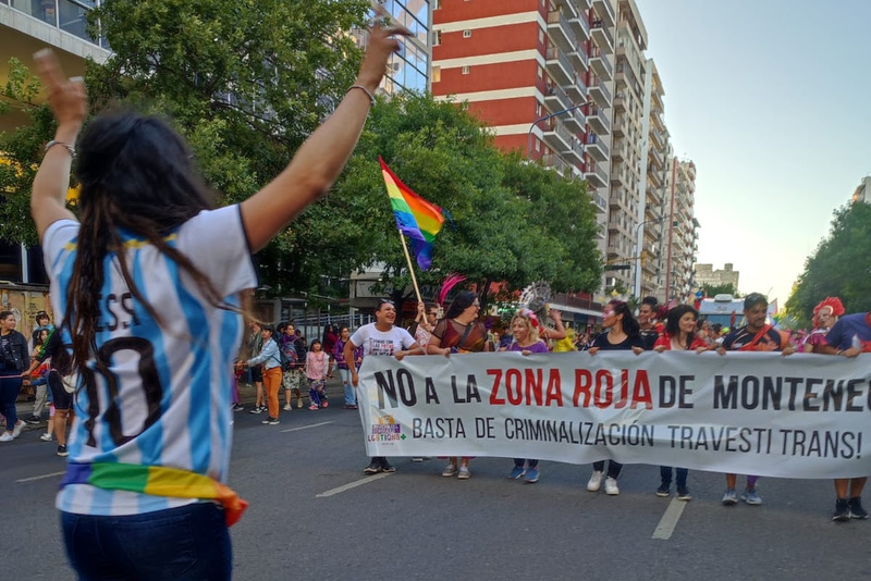 Marcha del orgullo en Mar del Plata