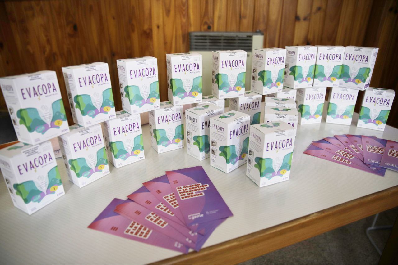 Se entregaron 500 copas menstruales para mujeres y LGBTI+ en Luján