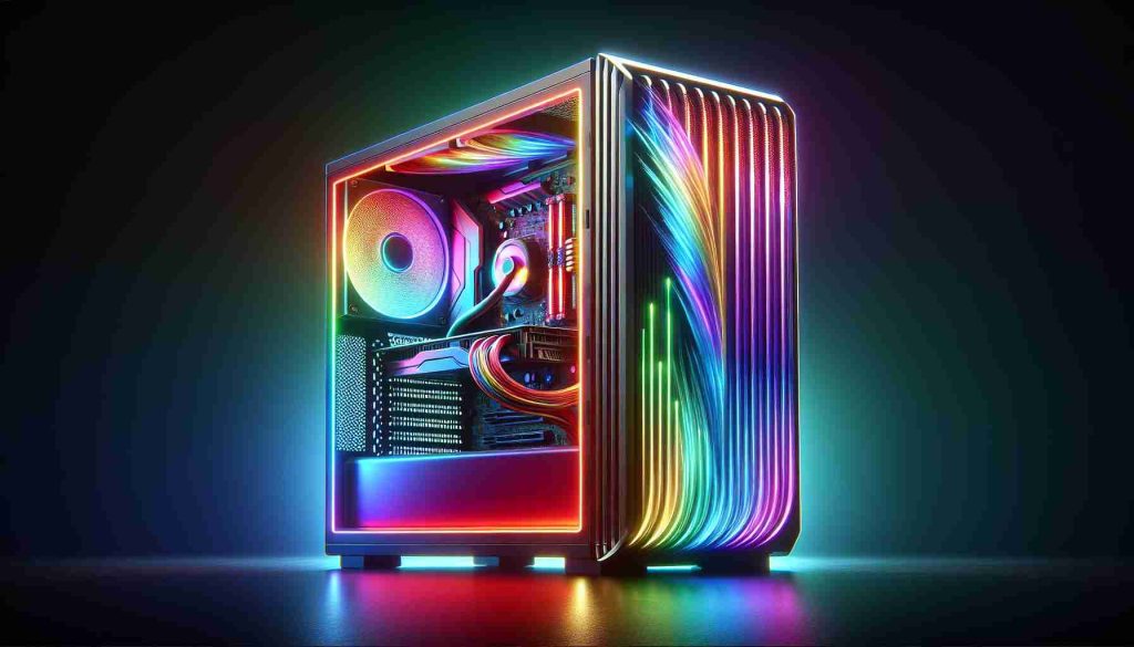 Unveiling the Spectacular ‘Rainbow Glow’ Gaming PC: A Marvel of Technology Unveiling the Spectacular ‘Rainbow Glow’ Gaming PC: A Marvel of Technology