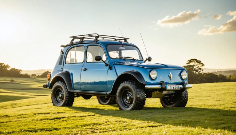 הרןולט 4 סוואן 4x4: מחווה חשמלית לנוסטלגיה עם טוויסט מודרני